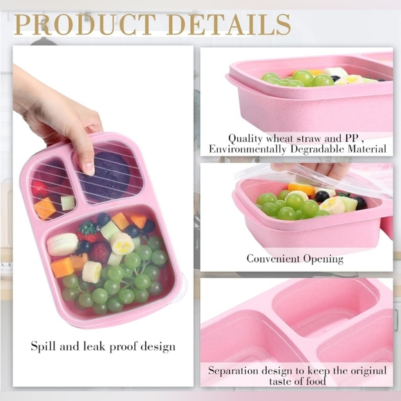 16 Pce Bento Food Storage Containers - Picture 5 of 10